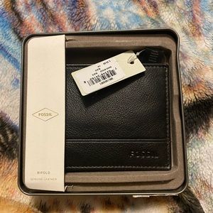 Men Fossil Bifold Wallet